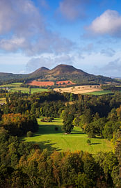 Scott's View; Eildon Hills; Melrose; Scottish Borders; Scotland;