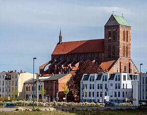Nikolaikirche in der Altstadt von Wismar