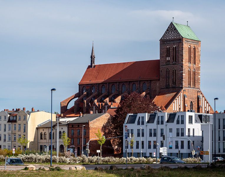 Nikolaikirche in der Altstadt von Wismar von Animaflora PicsStock