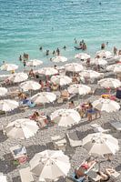 Strand Aan De Amalfi Kust - Italië