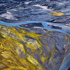 Photographie aérienne Islande sur Luuk Belgers