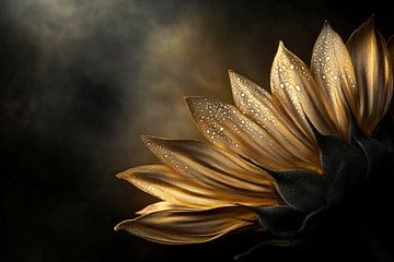 Golden blossom splendour by Poster Art Shop