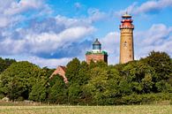 Leuchttürme am Kap Arkona auf der Insel Rügen von Werner Dieterich Miniaturansicht
