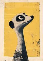 Suricate - Curiosité vers le haut