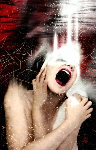 THE SCREAM©️2013 - Édition unique par Simone Morana Cyla