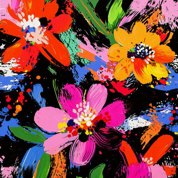 Kaleidoscopic petals by Floral Abstractions