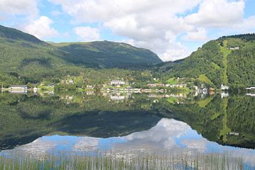 Reflectie in Noorwegen van Anouk Davidse