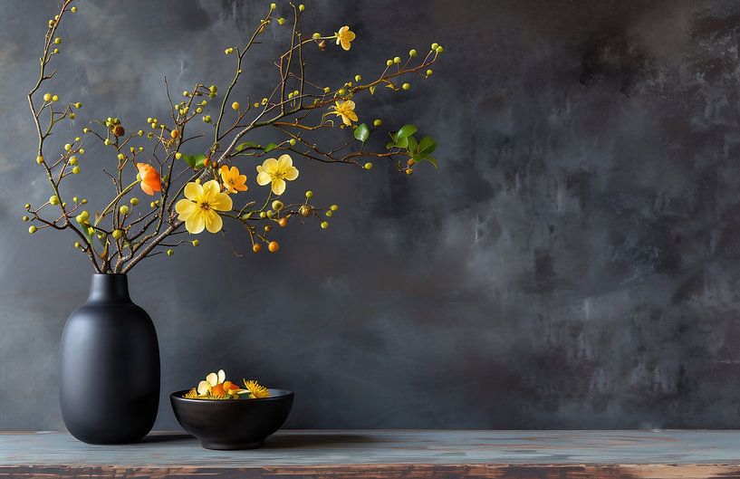 Ästhetisches Stillleben von fernlichtsicht