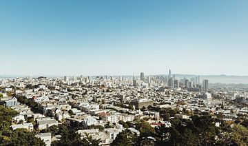 De andere kant van San Francisco | Reisfotografie fine art foto print | Californië, U.S.A. van Sanne Dost