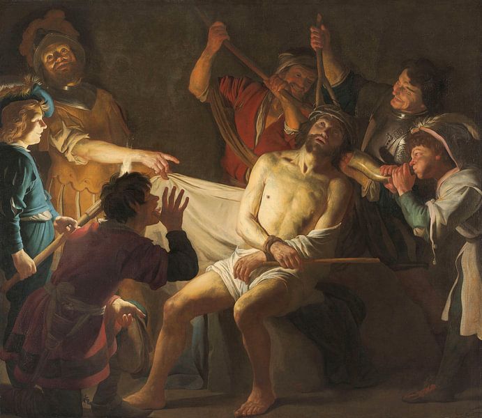 Die Dornenkrone Jesu, Gerard van Honthorst, um 1622 von Marieke de Koning