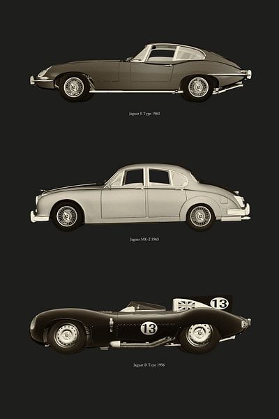 Ikonische Jaguar Autos von Jan Keteleer
