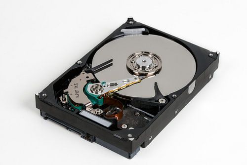 HDD - Hard disk drive interior