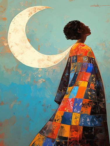 Gelassener Mondblick Mysterium