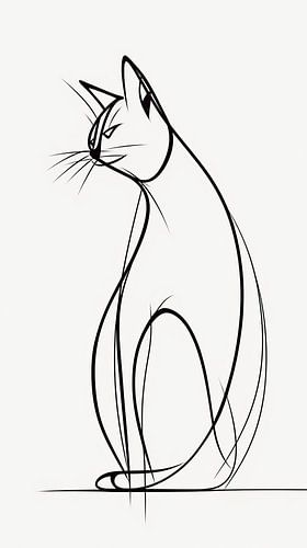 Gemälde "Kleine Katze