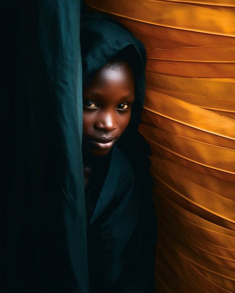 Kind von fernlichtsicht