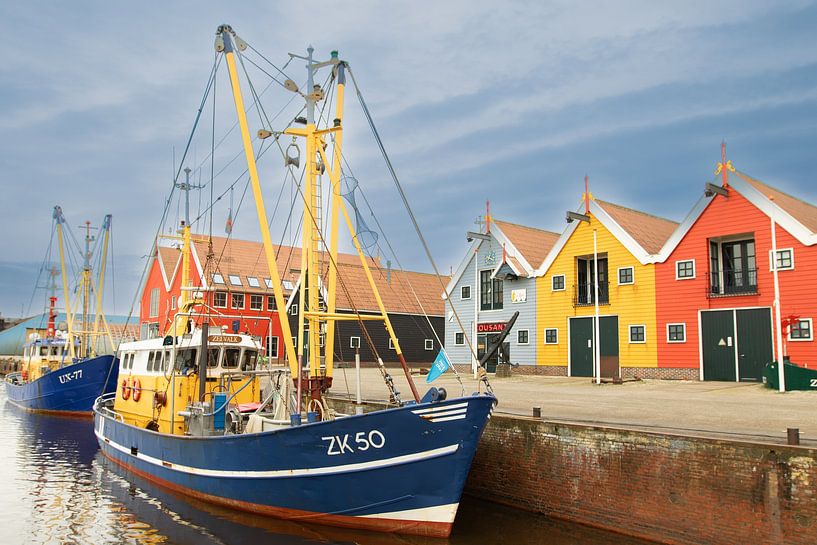 Zoutkamp, Bunte Häuser von M. B. fotografie