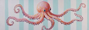 Pastel Octopus van De Mooiste Kunst