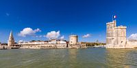 Panorama Alter Hafen von La Rochelle in Frankreich von Werner Dieterich Miniaturansicht
