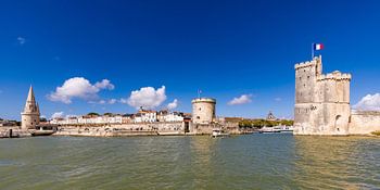 Panorama Old Port of La Rochelle in France