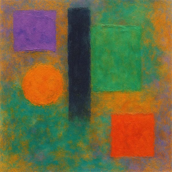 Abstract #7 - Or do you see something else? by Moonheart Artworks
