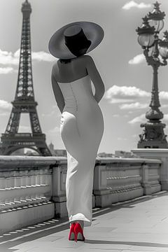 Modestatement bij de Eiffeltoren van Skyfall