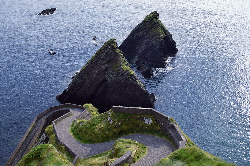 Dun Quin Pier, Ierland van MarJamJars