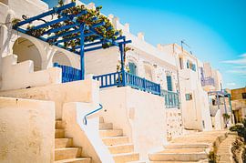 Traditional Greek houses on Paros by Daphne Groeneveld