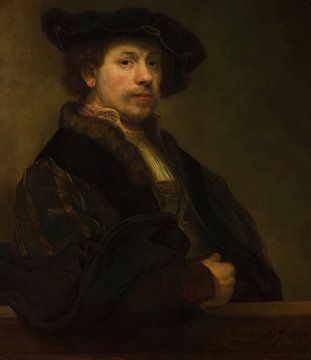 Self-portrait at the Age of 34 - Rembrandt