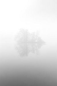 Insel im Nebel