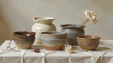 Fleurs de forme pure sur Yaya's