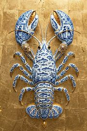 Lobster Luxe - Golden Tides by Marianne Ottemann - OTTI