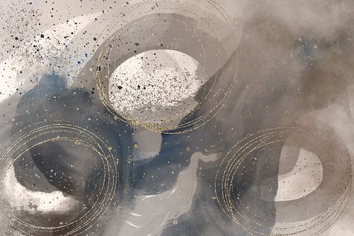 Zwevende kleuren en cirkels nr. 2