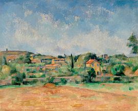 Cézanne, La Plaine de Bellevue, also known as Les Terres Rouges (ca. 1890-1892) by Atelier Liesjes