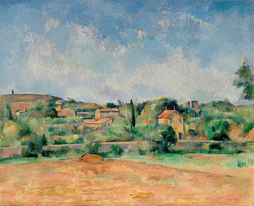 Cézanne, La Plaine de Bellevue, ook wel bekend als Les Terres Rouges (ca. 1890–1892)