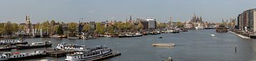 Oosterdok Amsterdam panorama van Richard Wareham