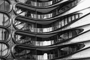 Metal apartment building