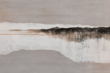 Paysage à l'horizon minimal