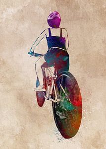 cyclisme vélo sport art #cycling #bike sur JBJart Justyna Jaszke