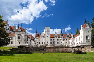 Kasteel Boitzenburg in het zonlicht