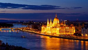 Das Parlamentsgebäude in Budapest