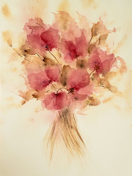 Aquarel part 38 van Tania Perneel