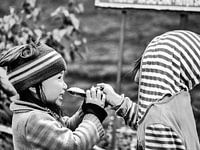 Sharing lunch (Sa Pa, Vietnam)
