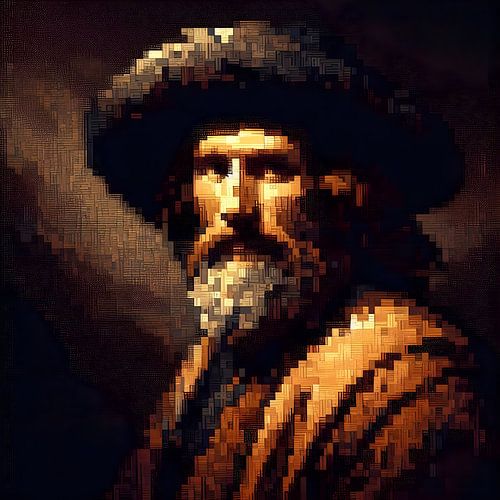 Pixel Art Anciens Maîtres