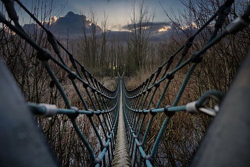Groede suspension bridge