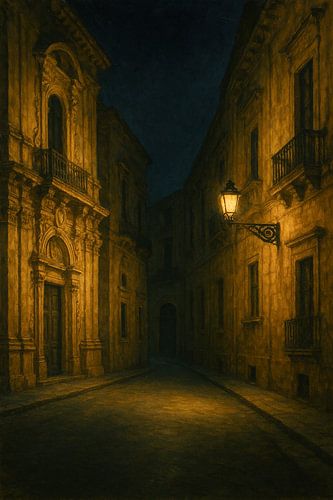 Lecce’s Nighttime Glow – The Silence of Baroque Gold
