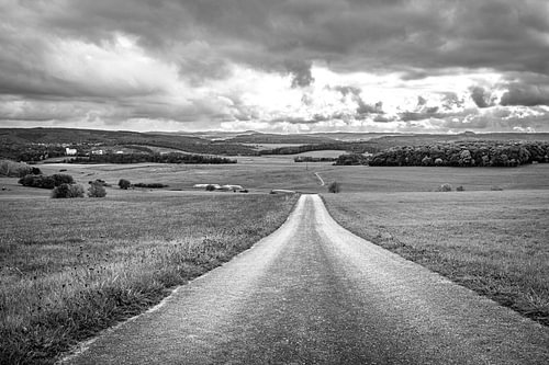 Road stretching into the distance