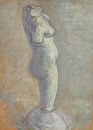 Torse de femme en plâtre, van Gogh par Des maîtres magistraux Aperçu