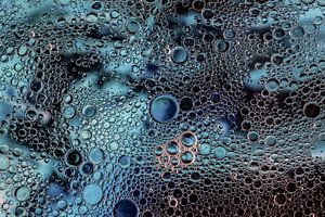 Art abstrait avec des bulles