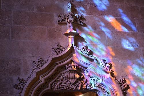 Colourful Reflections in Valencia's Historic Silk Exchange