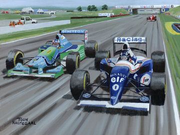 1994 British Grand Prix at Silverstone circuit by Adam's World